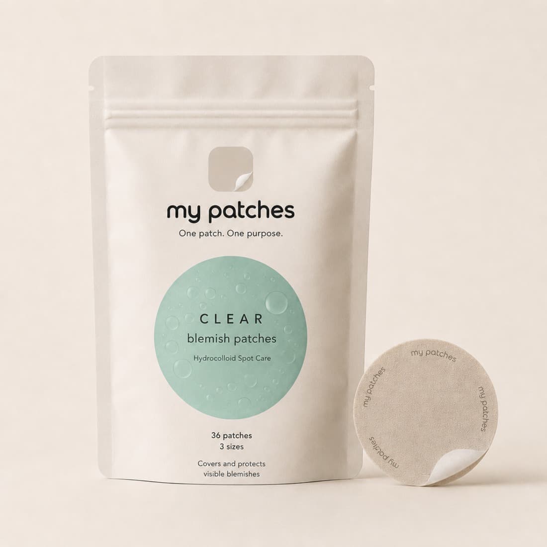 CLEAR blemish patches, pouch and patch, my patches