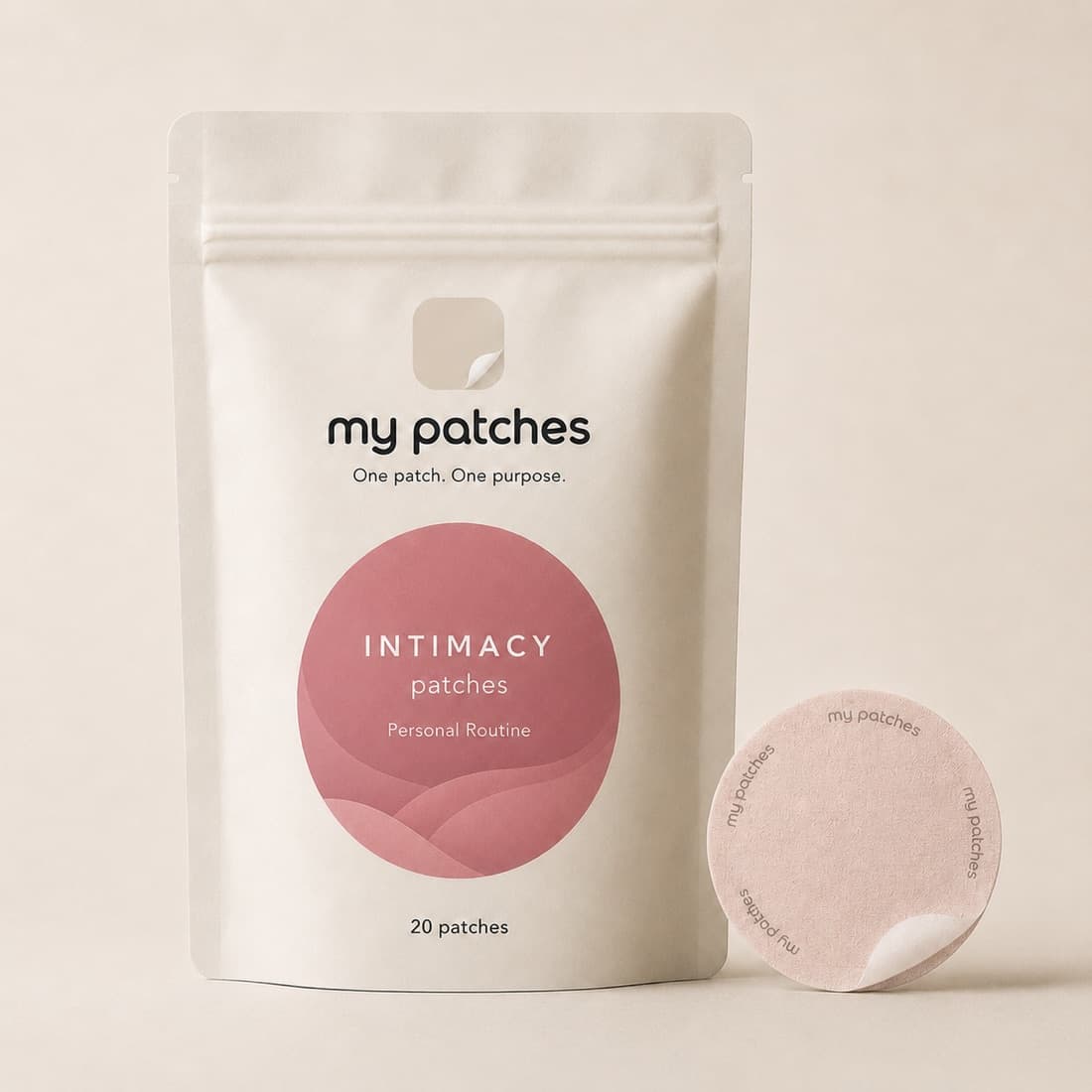 INTIMACY patches, pouch and patch, my patches