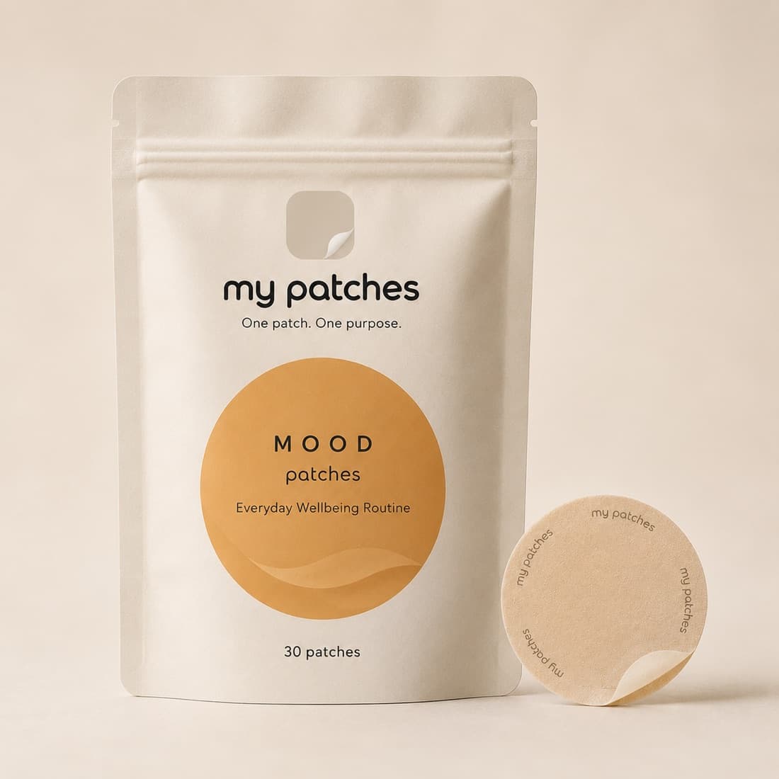 MOOD patches, pouch and patch, my patches