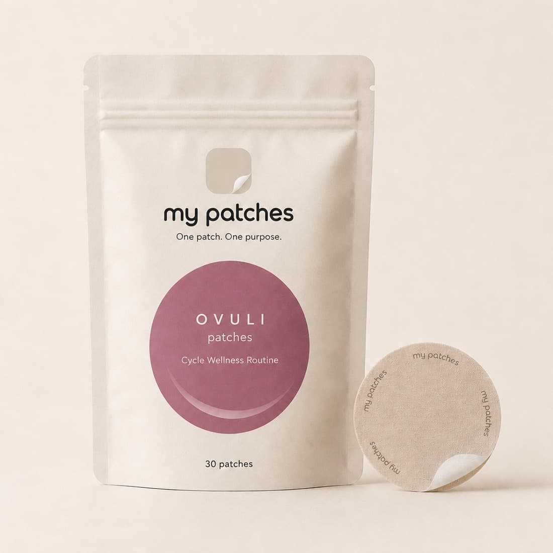 OVULI patches, pouch and patch, my patches
