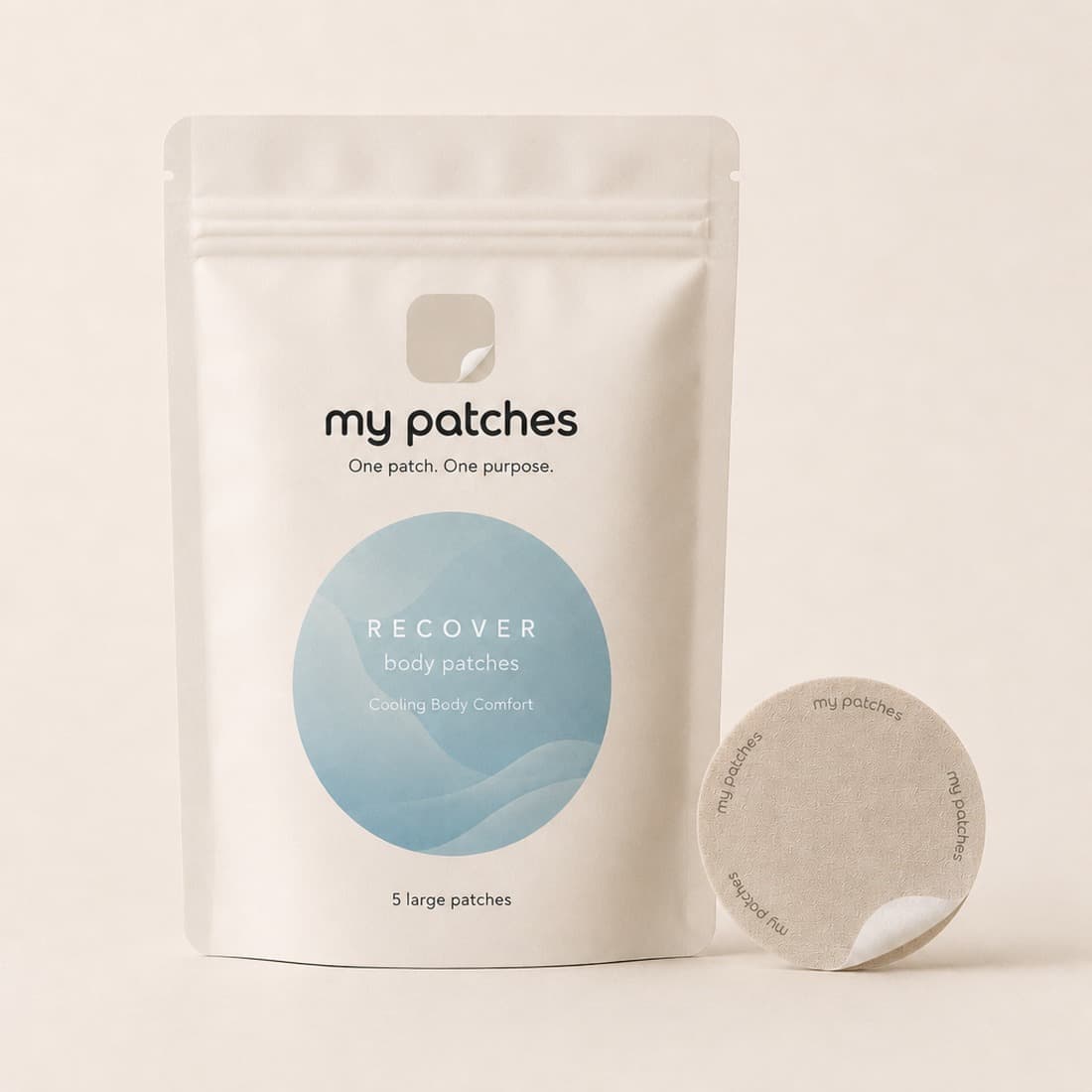 RECOVER body patches, pouch and patch, my patches
