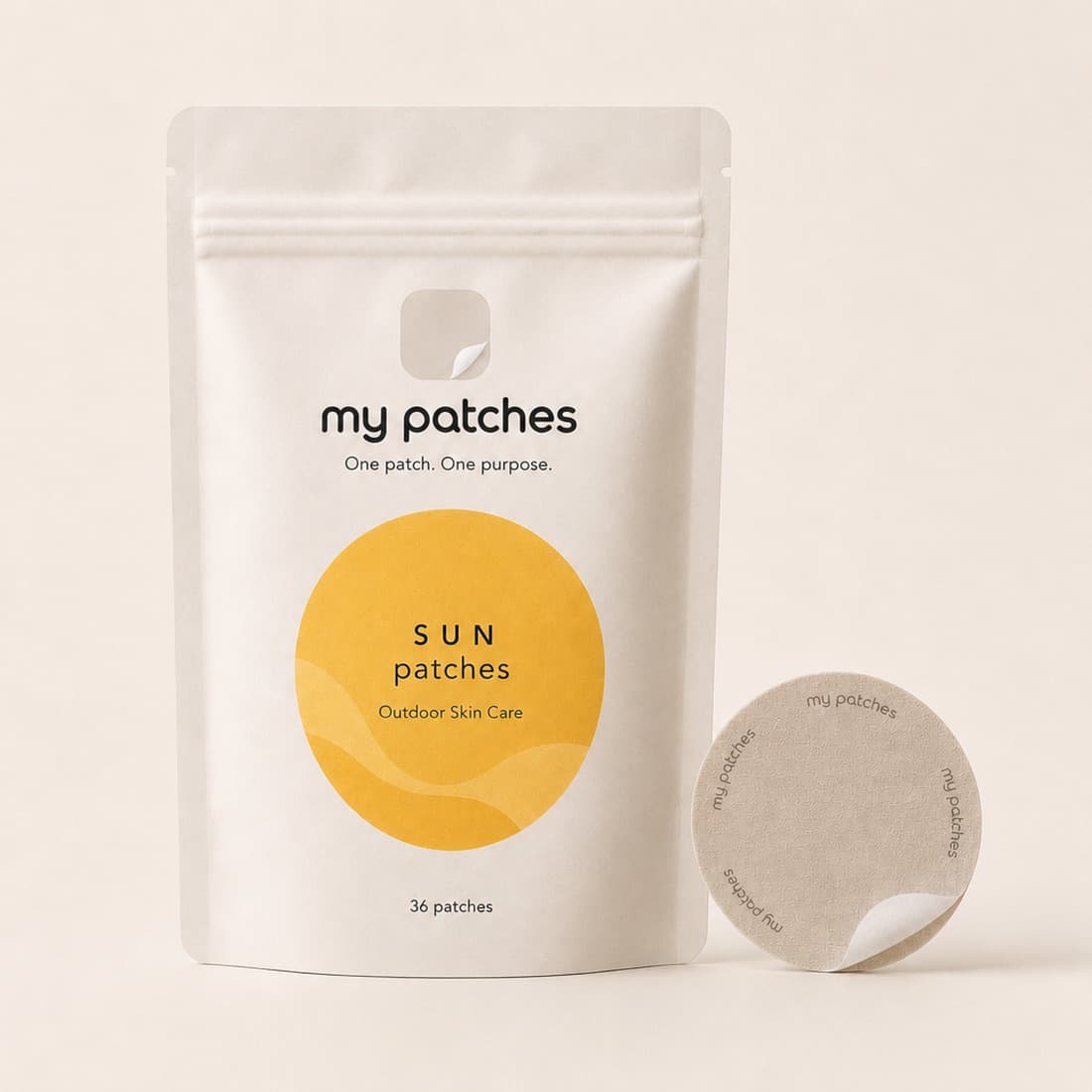 SUN patches, pouch and patch, my patches